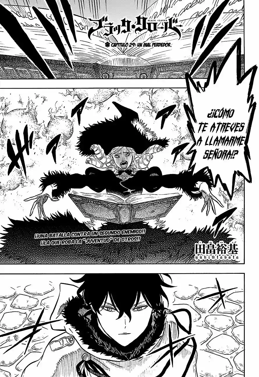 Black Clover Capítulo 29 - Page 2