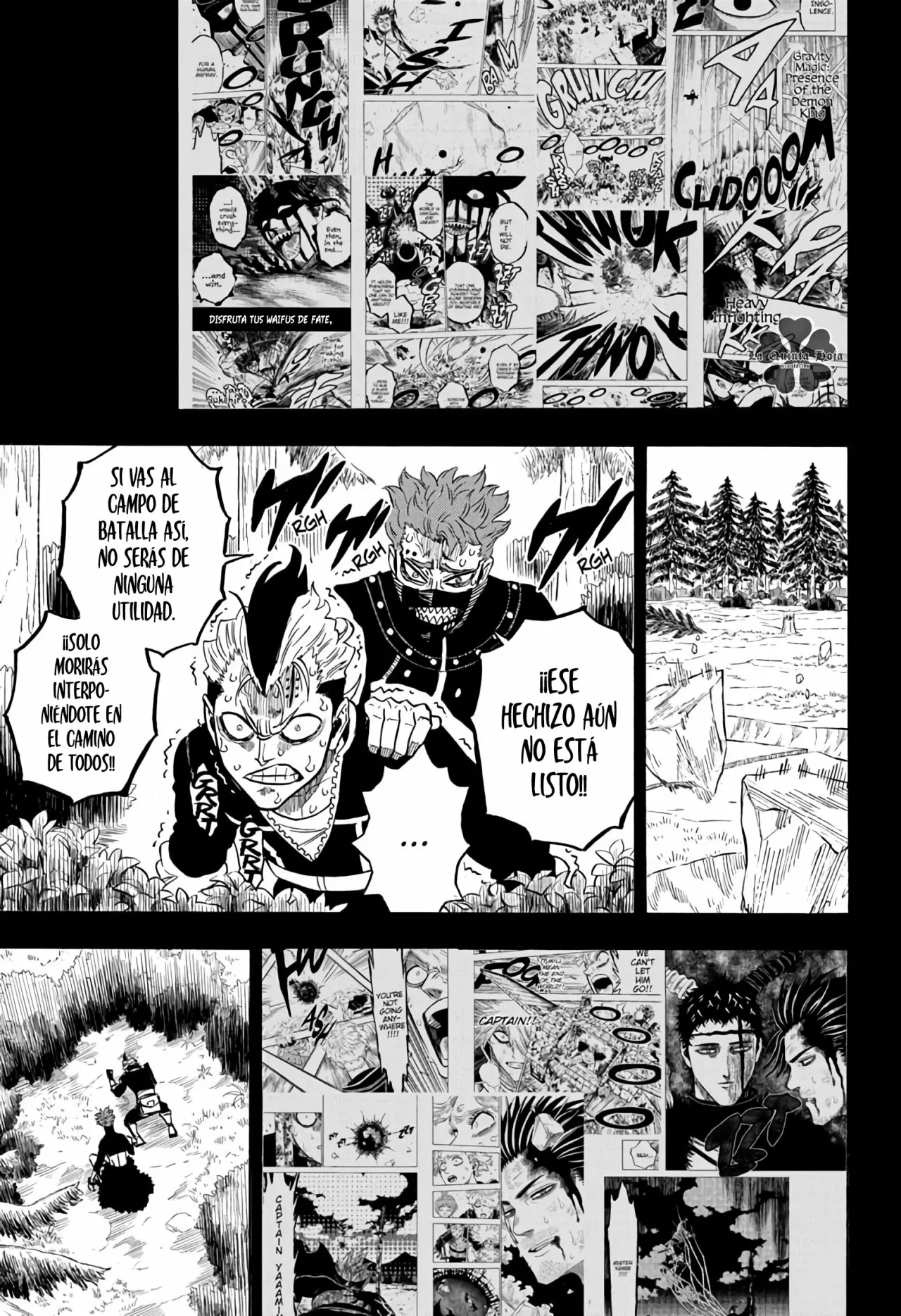 Black Clover Capítulo 291 - Page 13