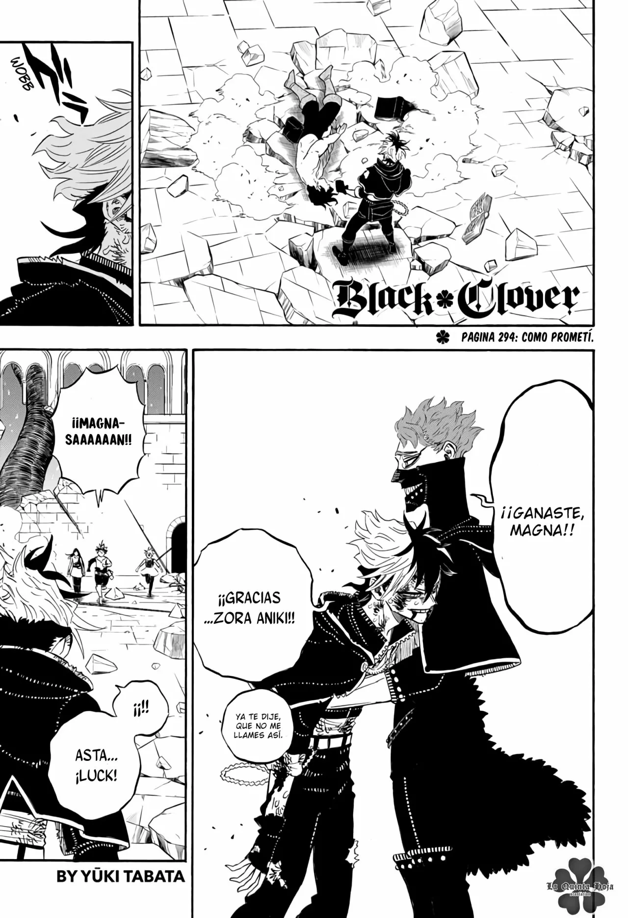 Black Clover Capítulo 294 - Page 1