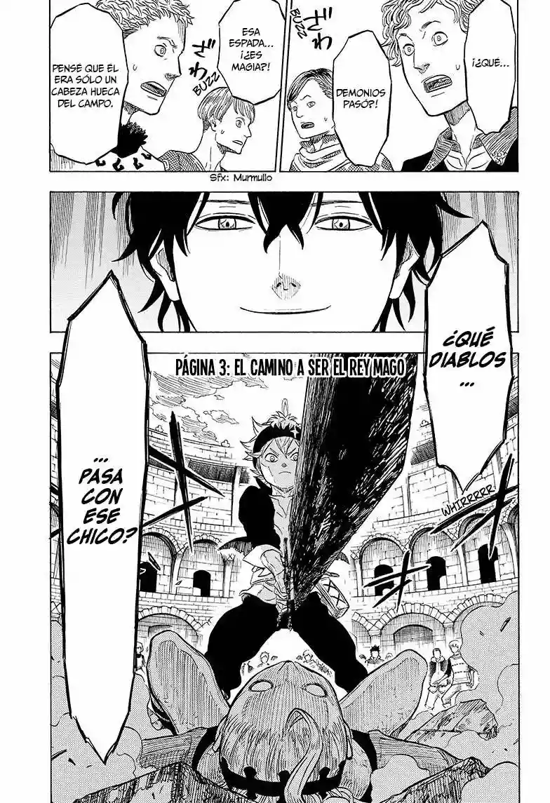 Black Clover Capítulo 3 - Page 2