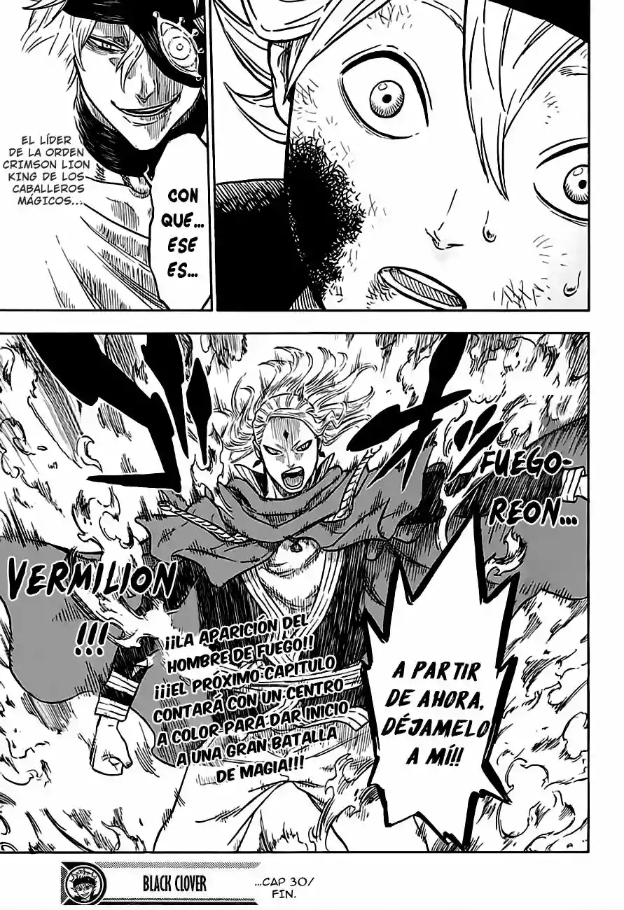 Black Clover Capítulo 30 - Page 19
