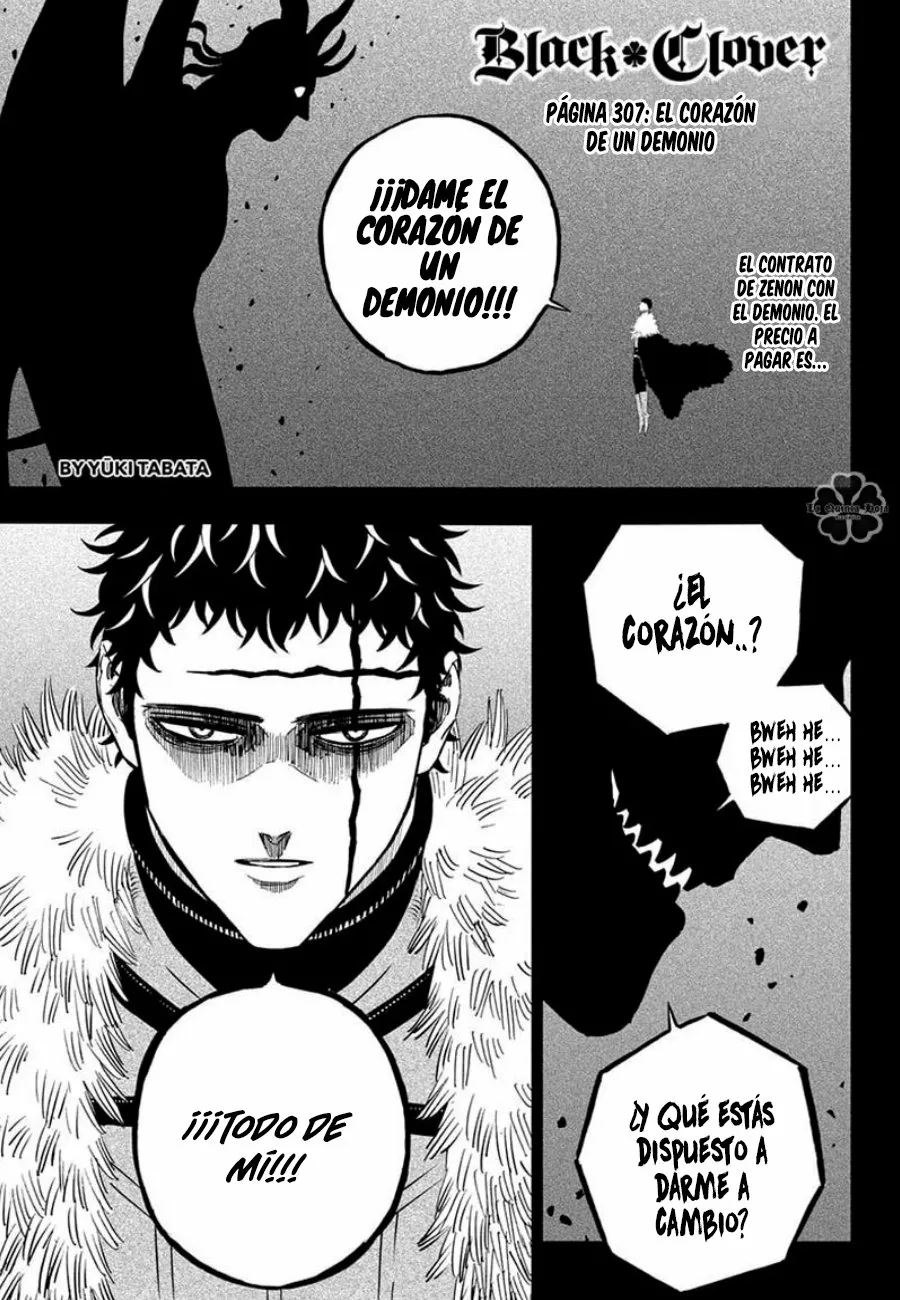 Black Clover Capítulo 307 - Page 3