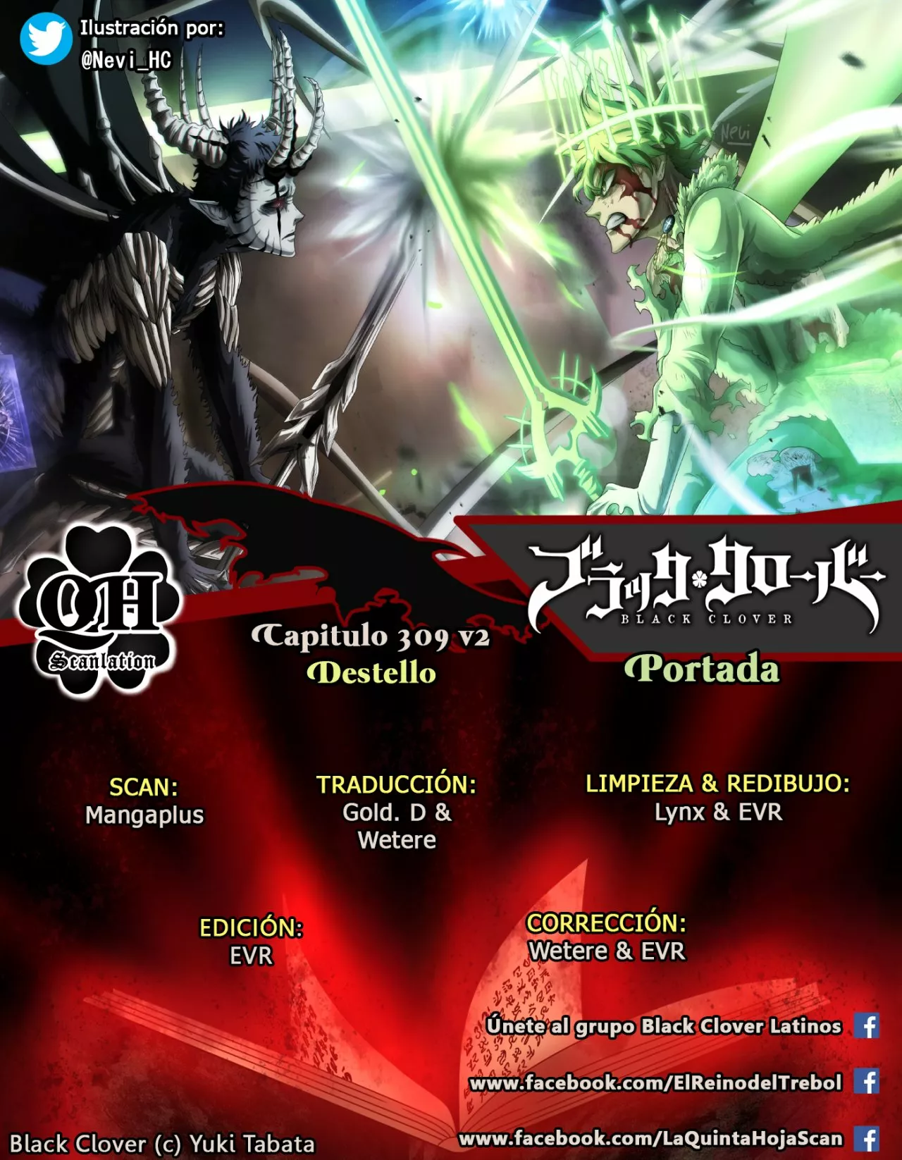 Black Clover Capítulo 309 - Page 1