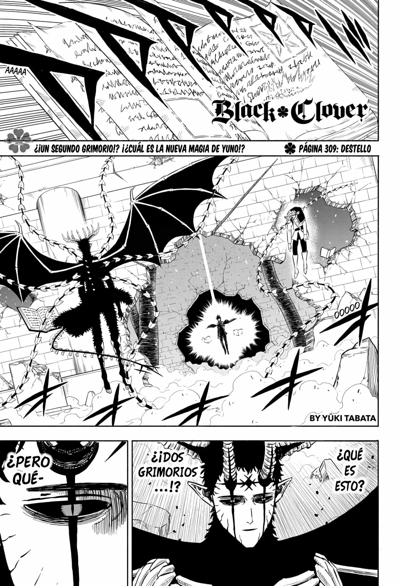 Black Clover Capítulo 309 - Page 3