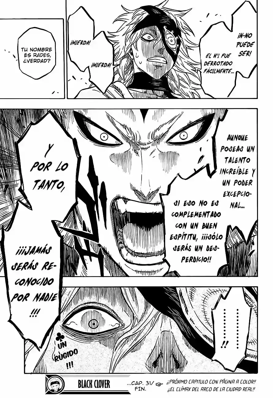 Black Clover Capítulo 31 - Page 19