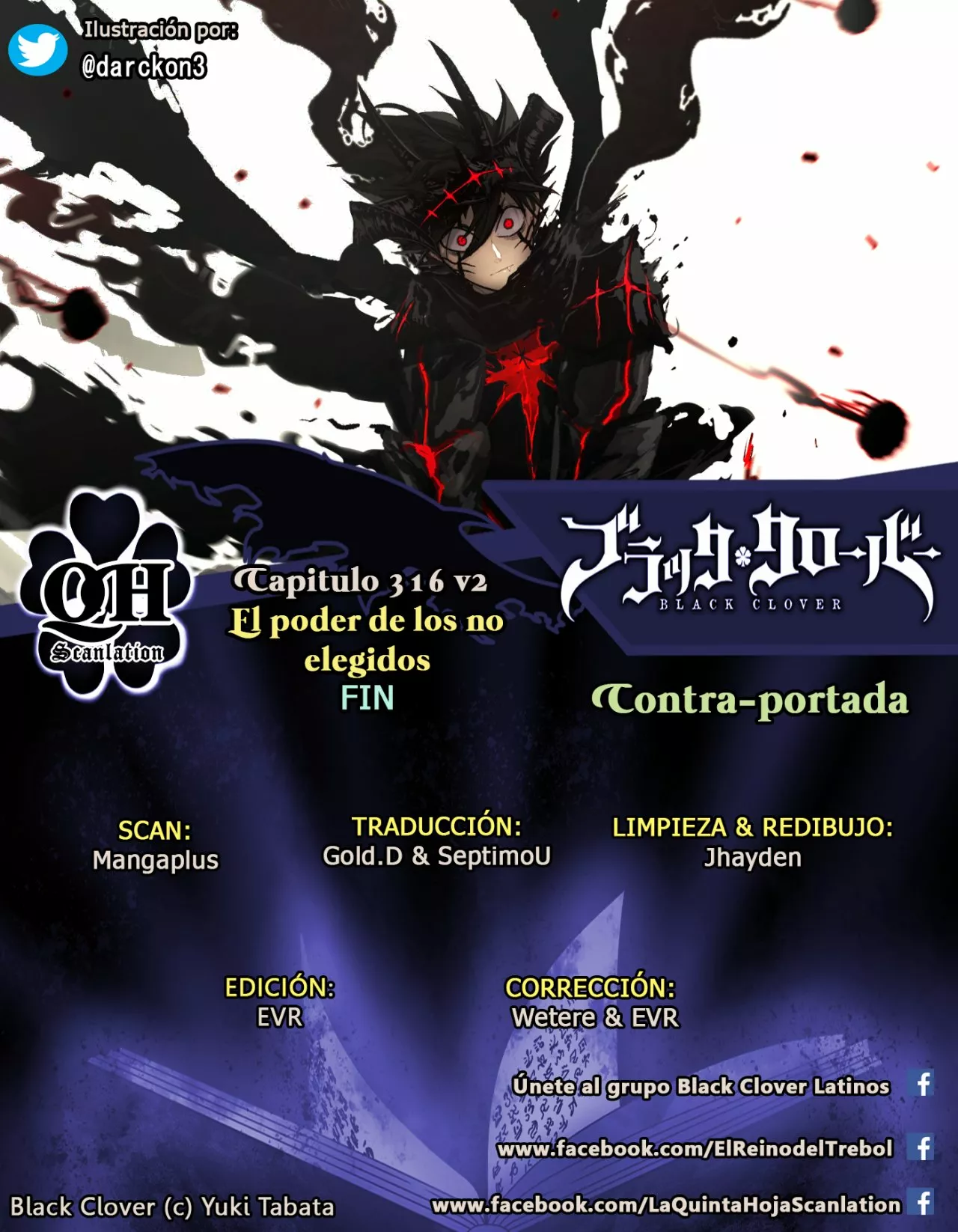 Black Clover Capítulo 316 - Page 15