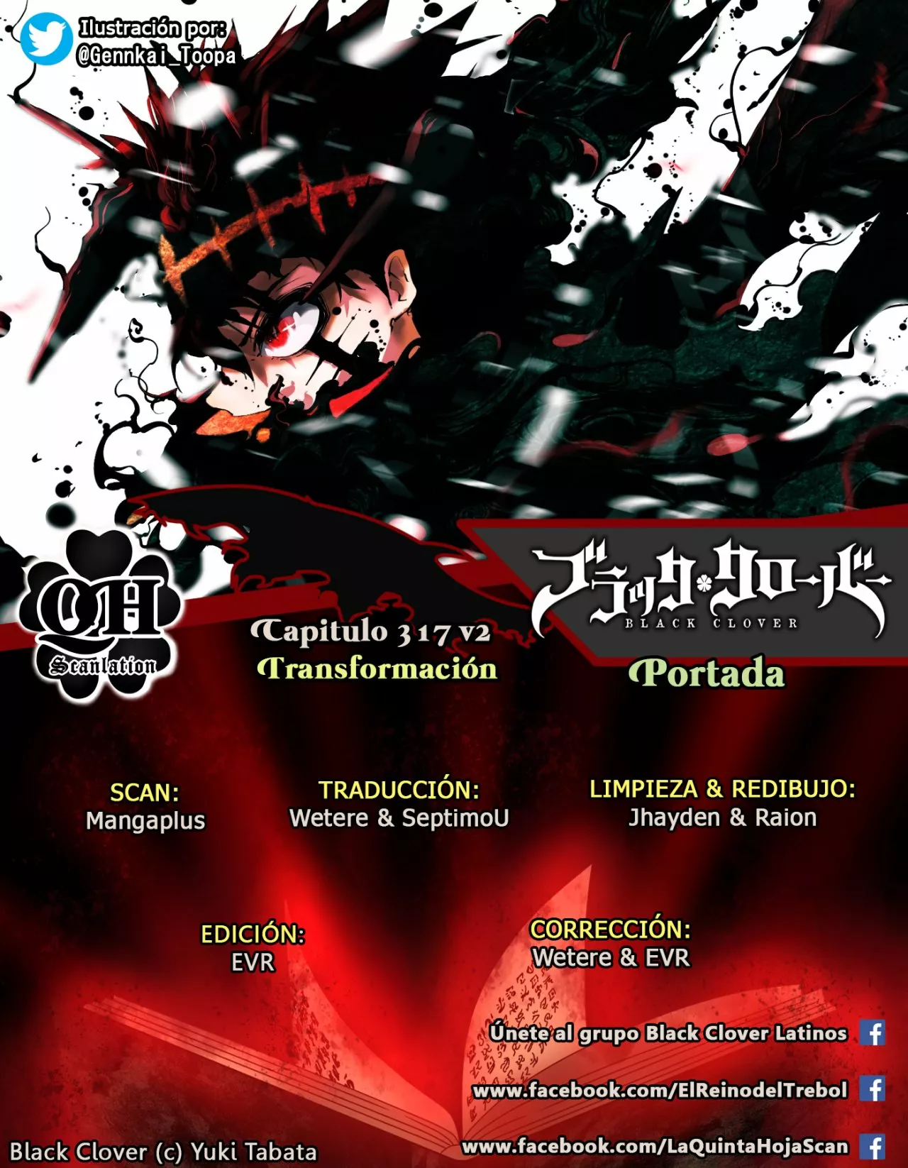 Black Clover Capítulo 317 - Page 1