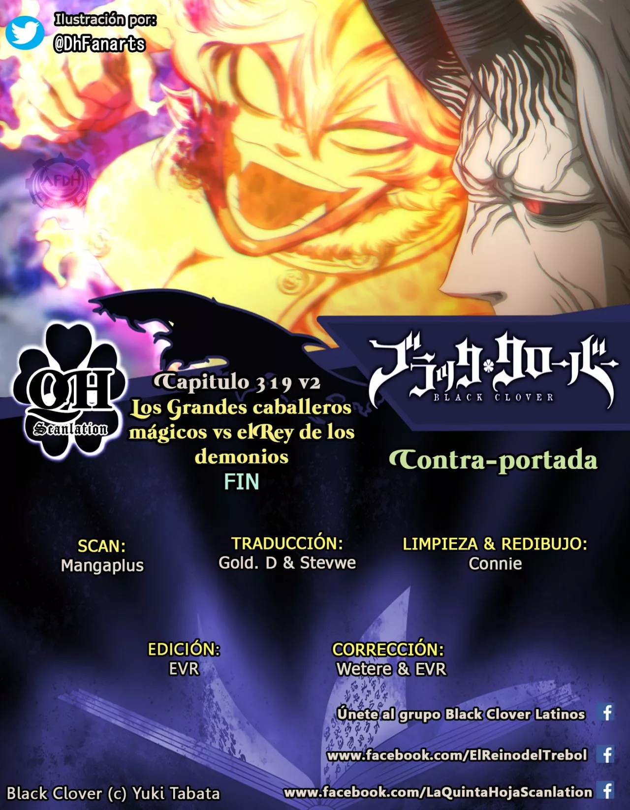 Black Clover Capítulo 319 - Page 14