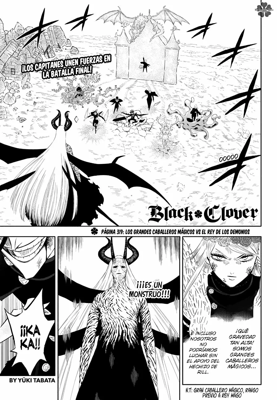 Black Clover Capítulo 319 - Page 2