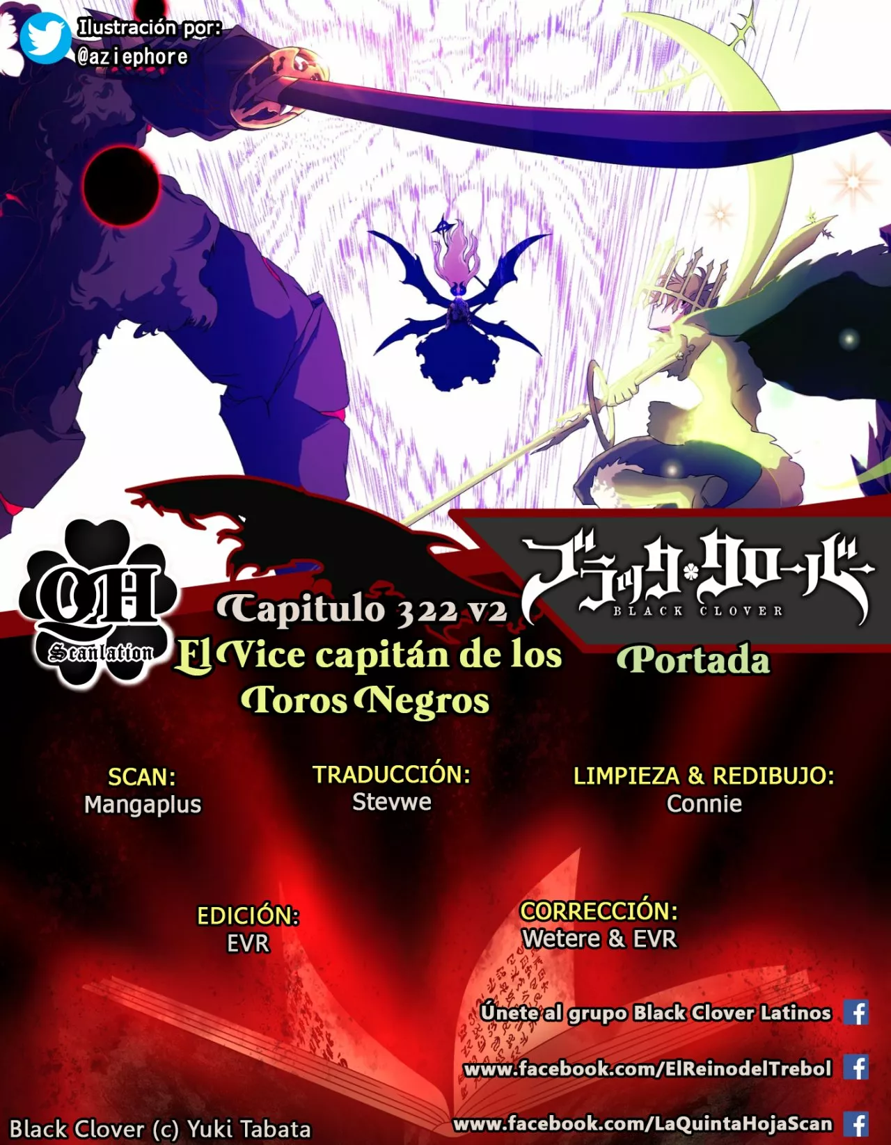 Black Clover Capítulo 322 - Page 1
