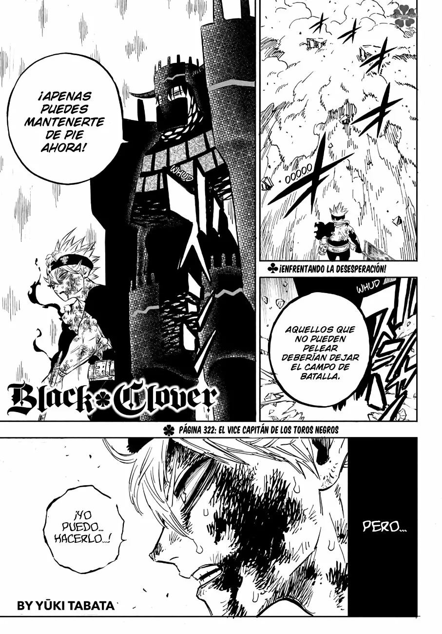 Black Clover Capítulo 322 - Page 2