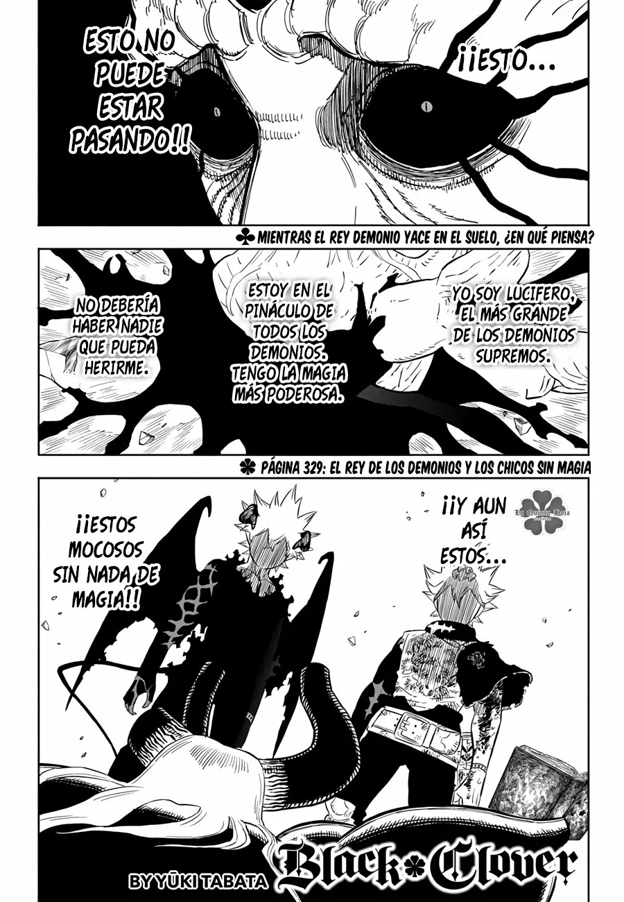 Black Clover Capítulo 329 - Page 2