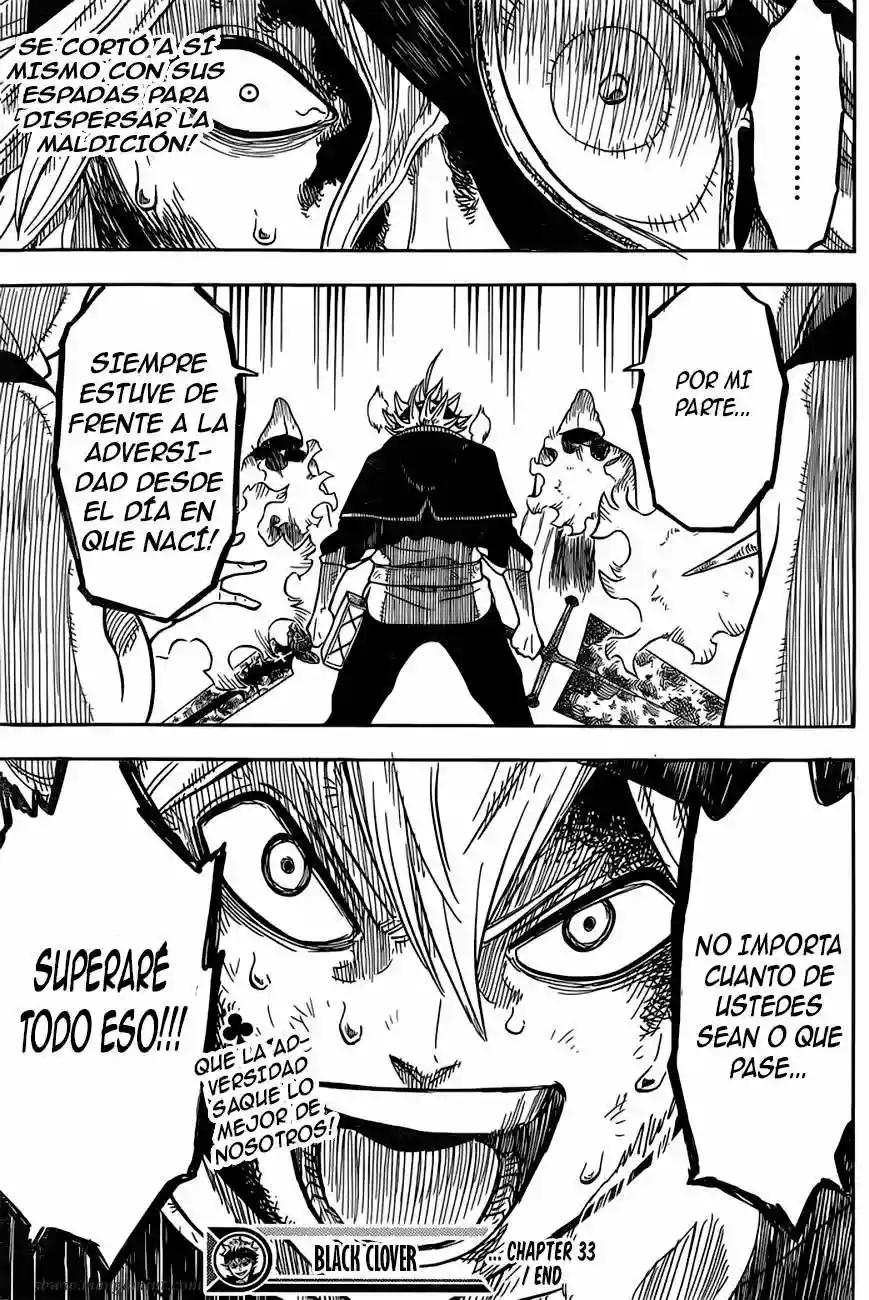 Black Clover Capítulo 33 - Page 19