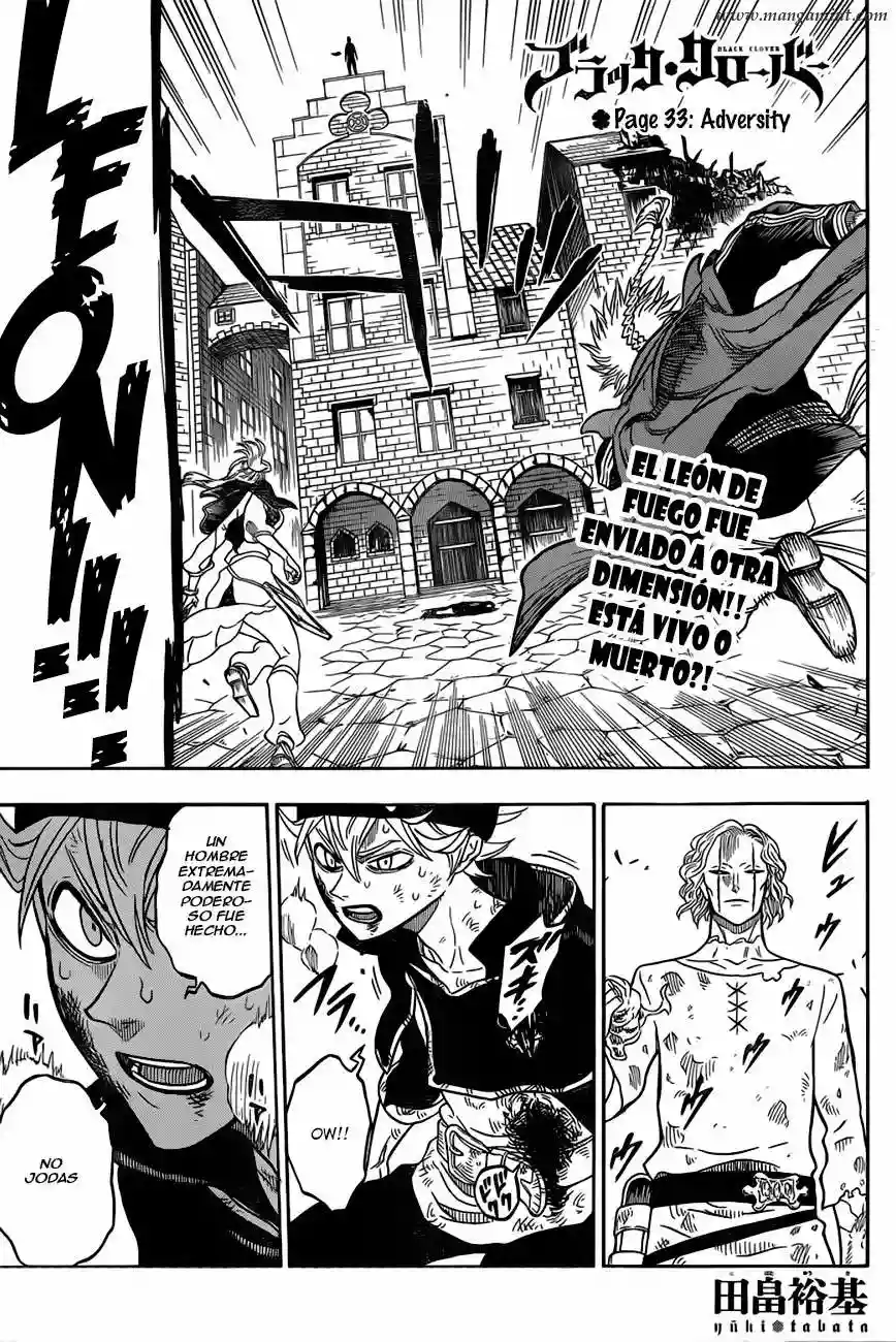 Black Clover Capítulo 33 - Page 2