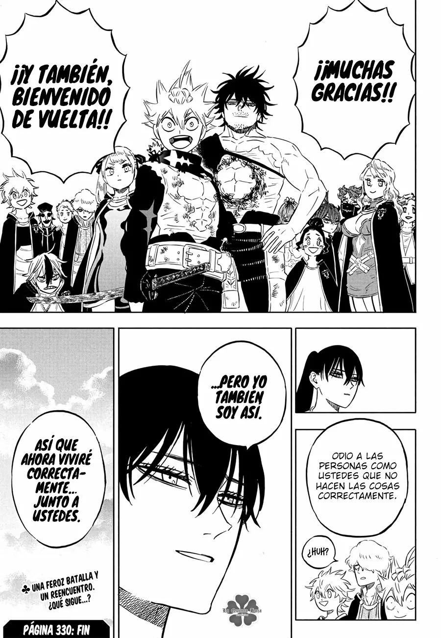 Black Clover Capítulo 330 - Page 14