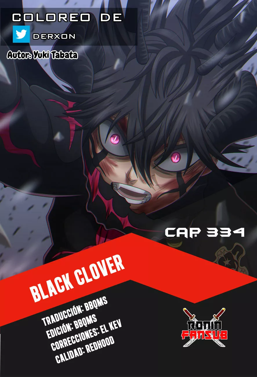 Black Clover Capítulo 334 - Page 1