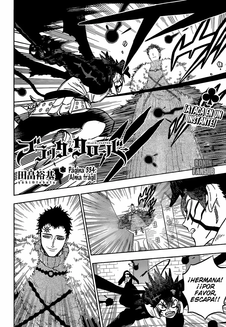 Black Clover Capítulo 334 - Page 3