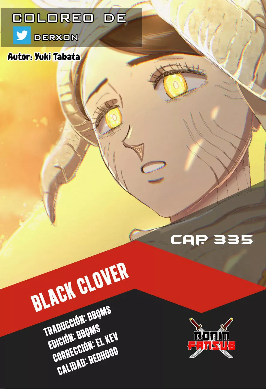 Black Clover Capítulo 335 - Page 1