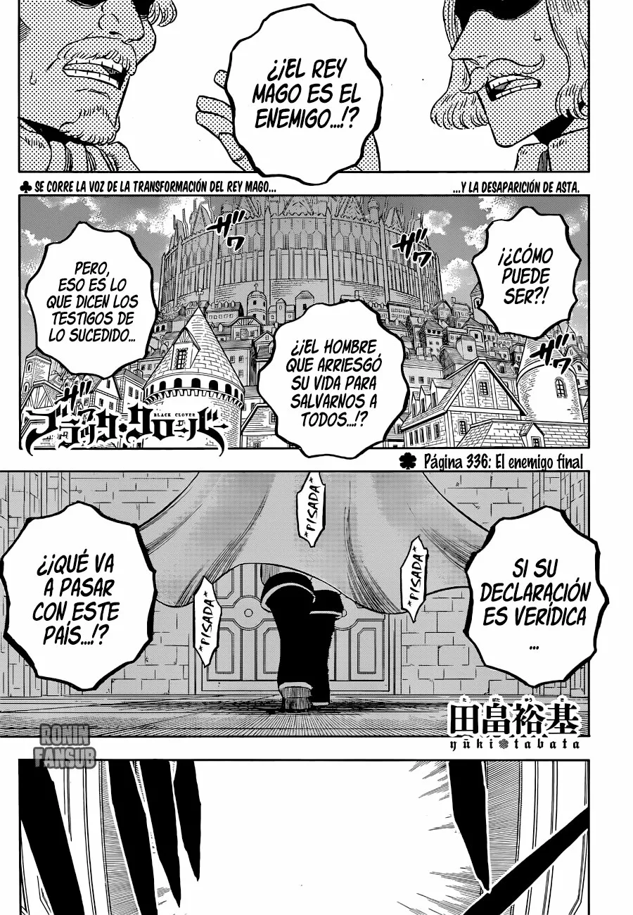 Black Clover Capítulo 336 - Page 2