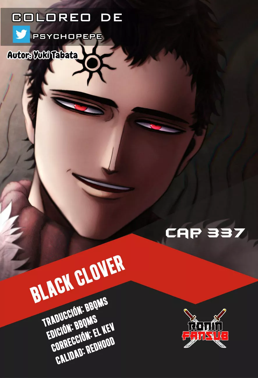 Black Clover Capítulo 337 - Page 1