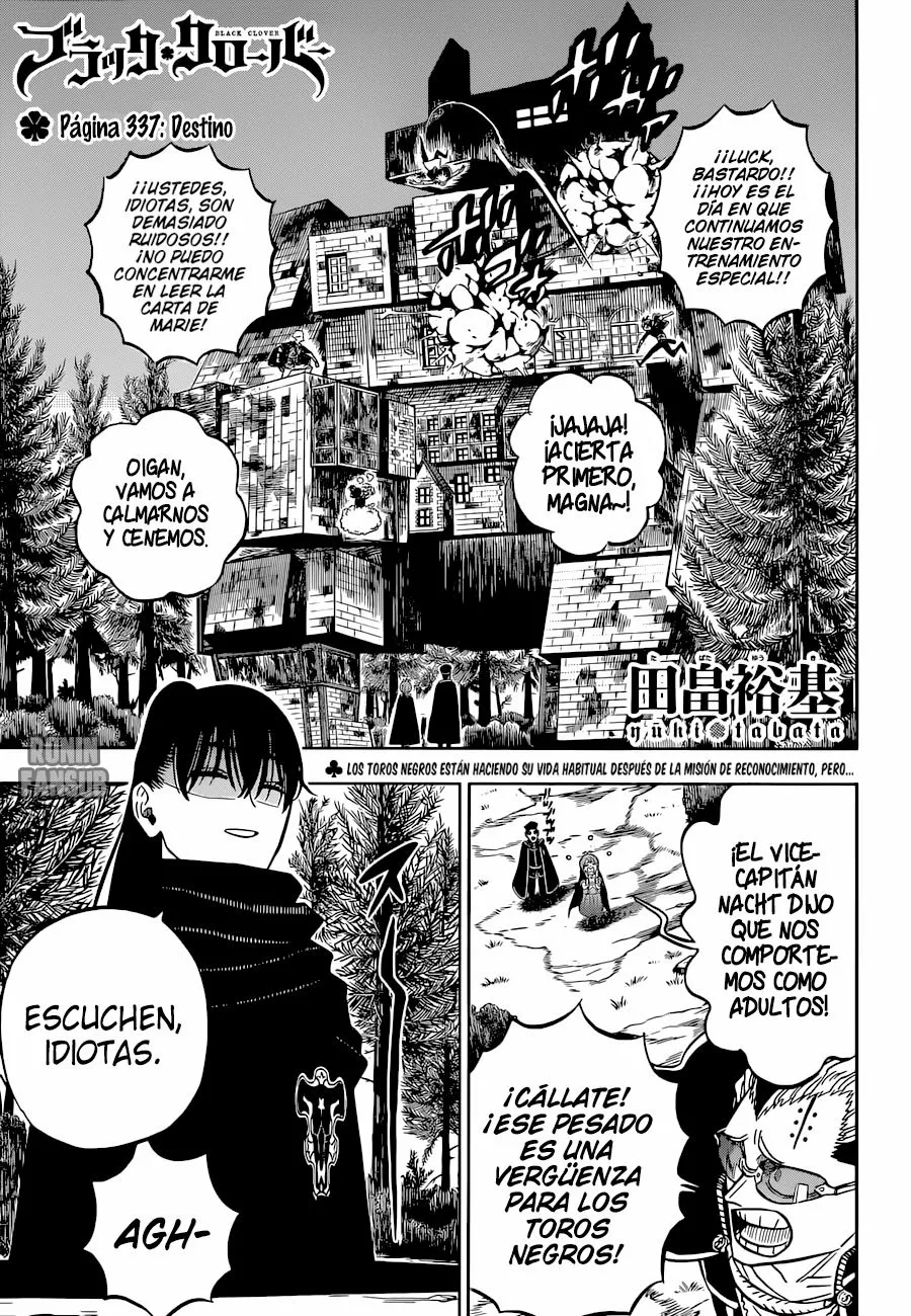 Black Clover Capítulo 337 - Page 2