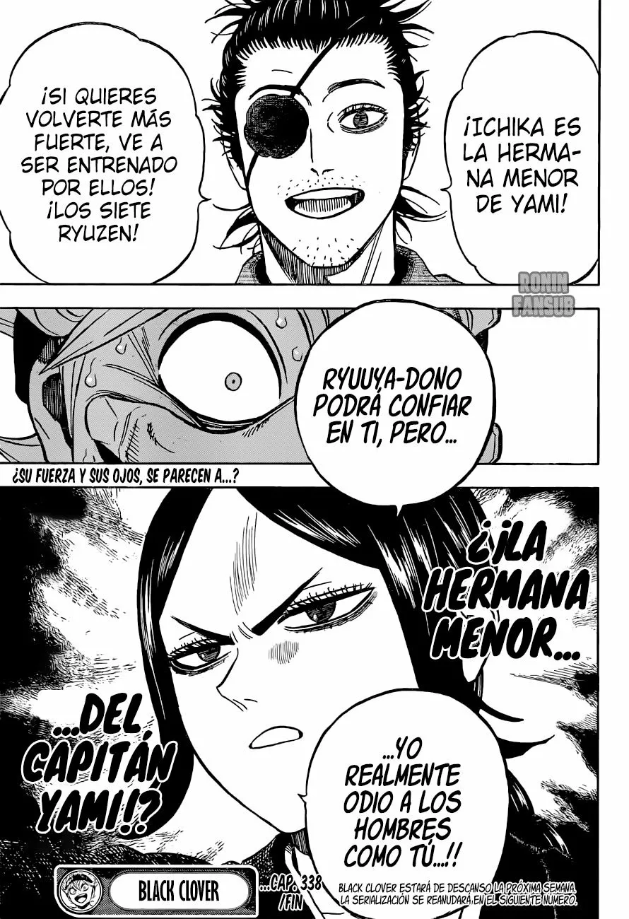 Black Clover Capítulo 338 - Page 17