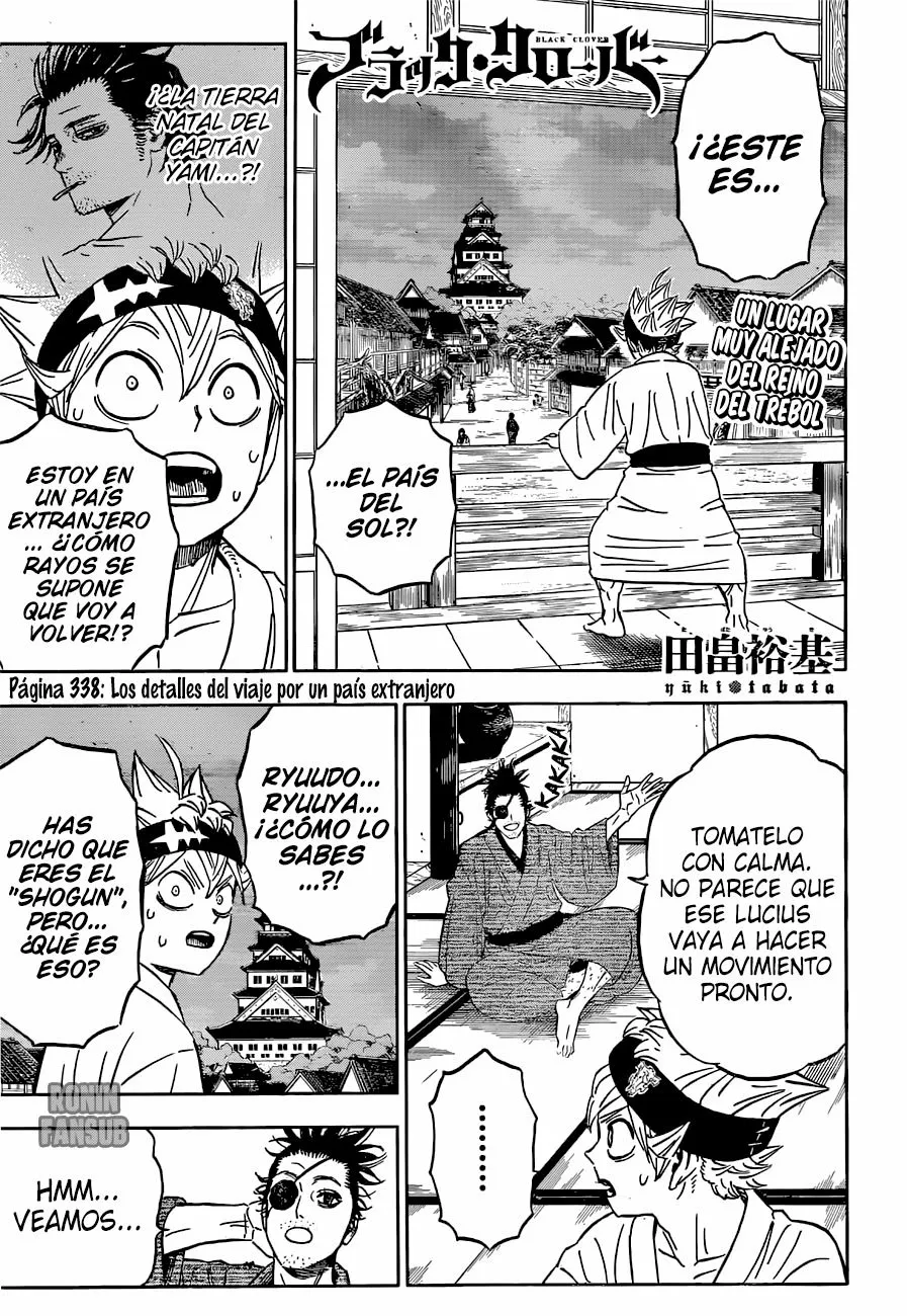 Black Clover Capítulo 338 - Page 2