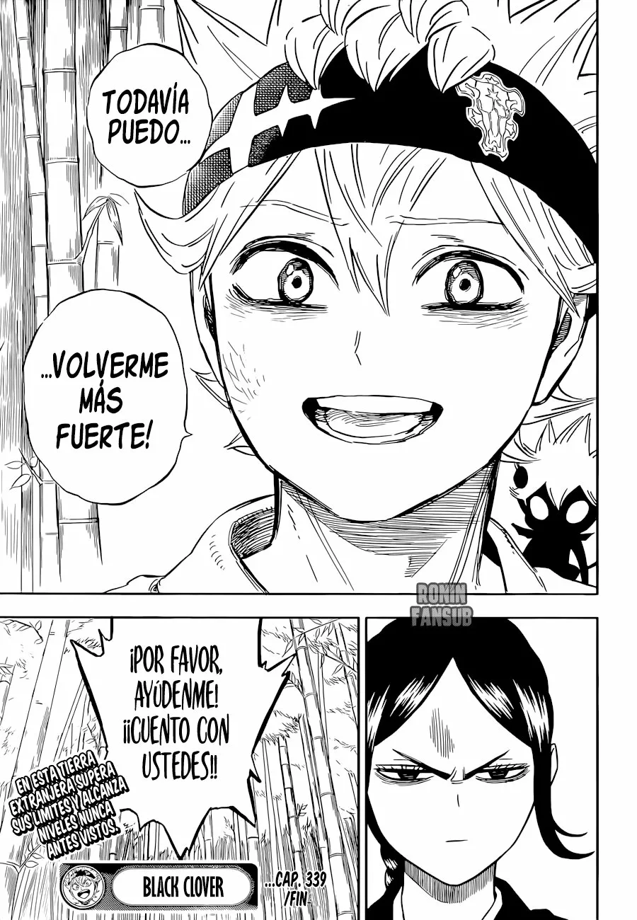 Black Clover Capítulo 339 - Page 18