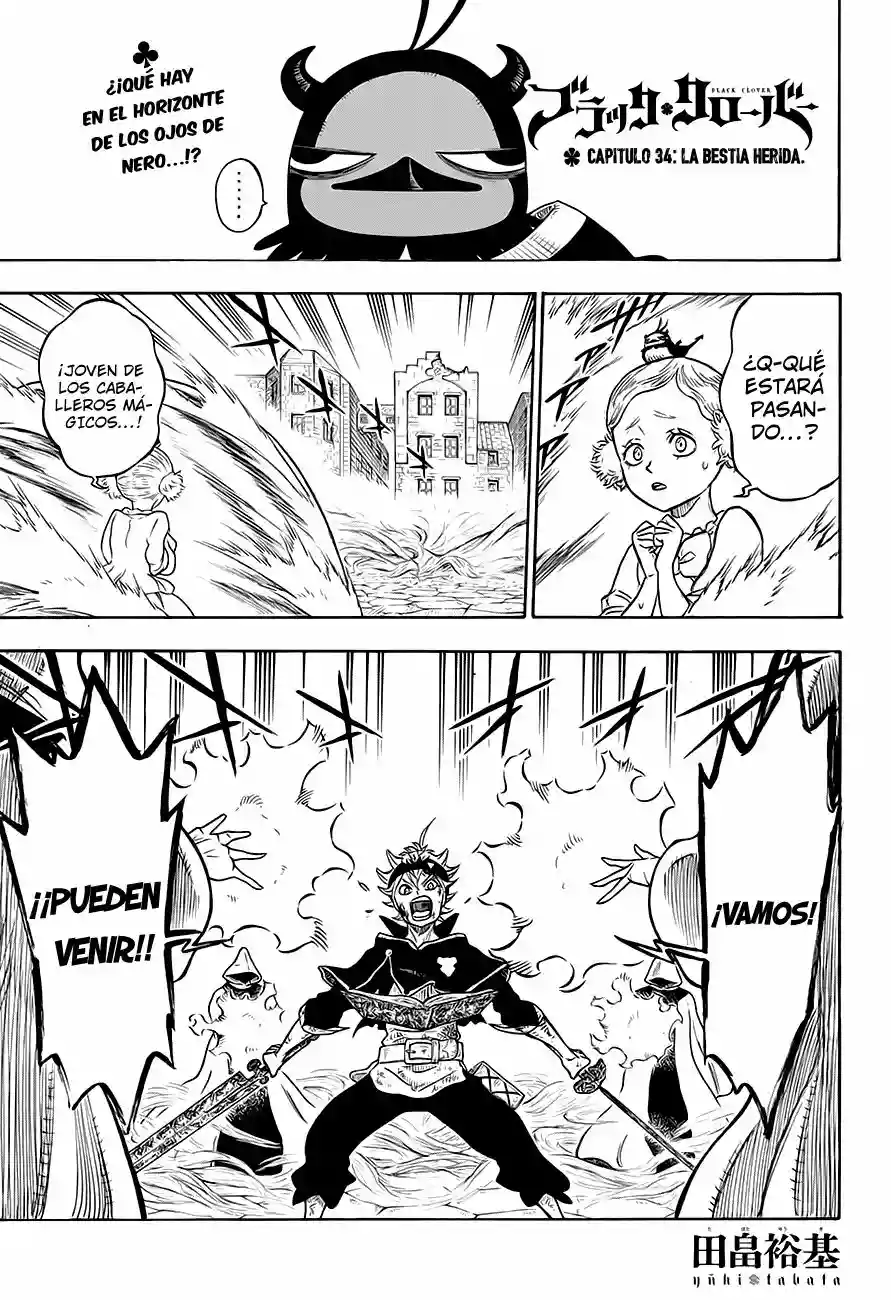 Black Clover Capítulo 34 - Page 2