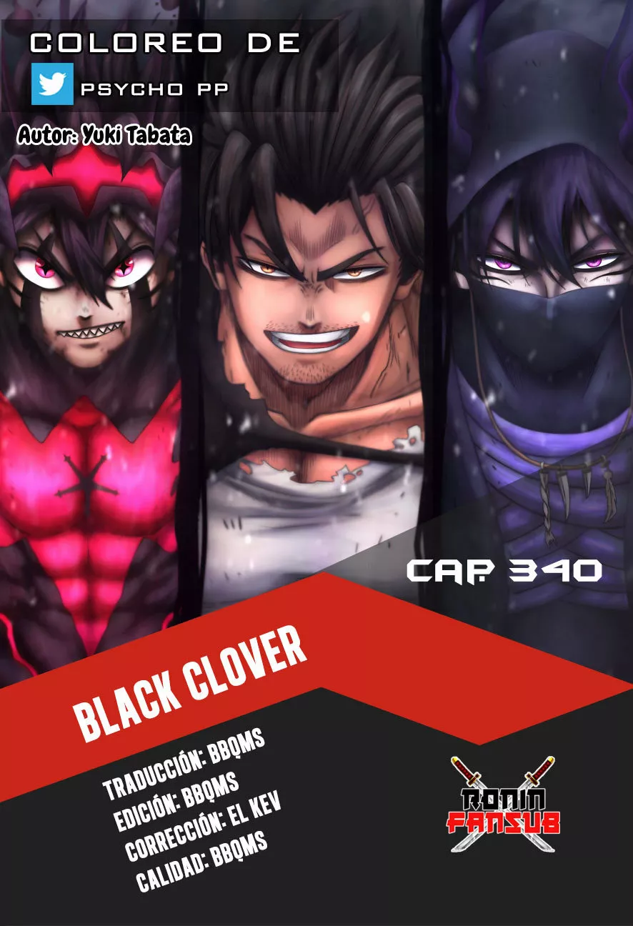 Black Clover Capítulo 340 - Page 1