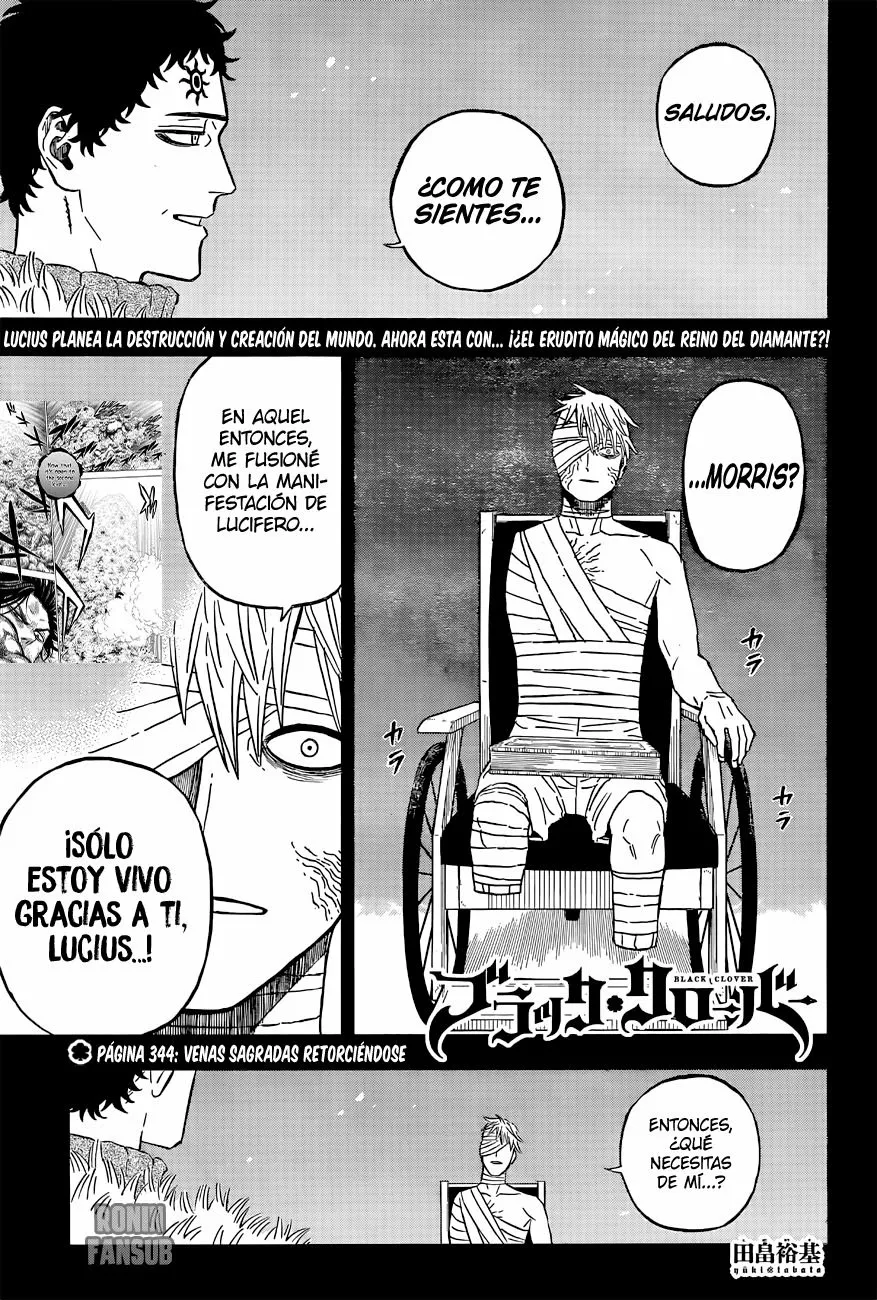Black Clover Capítulo 344 - Page 2