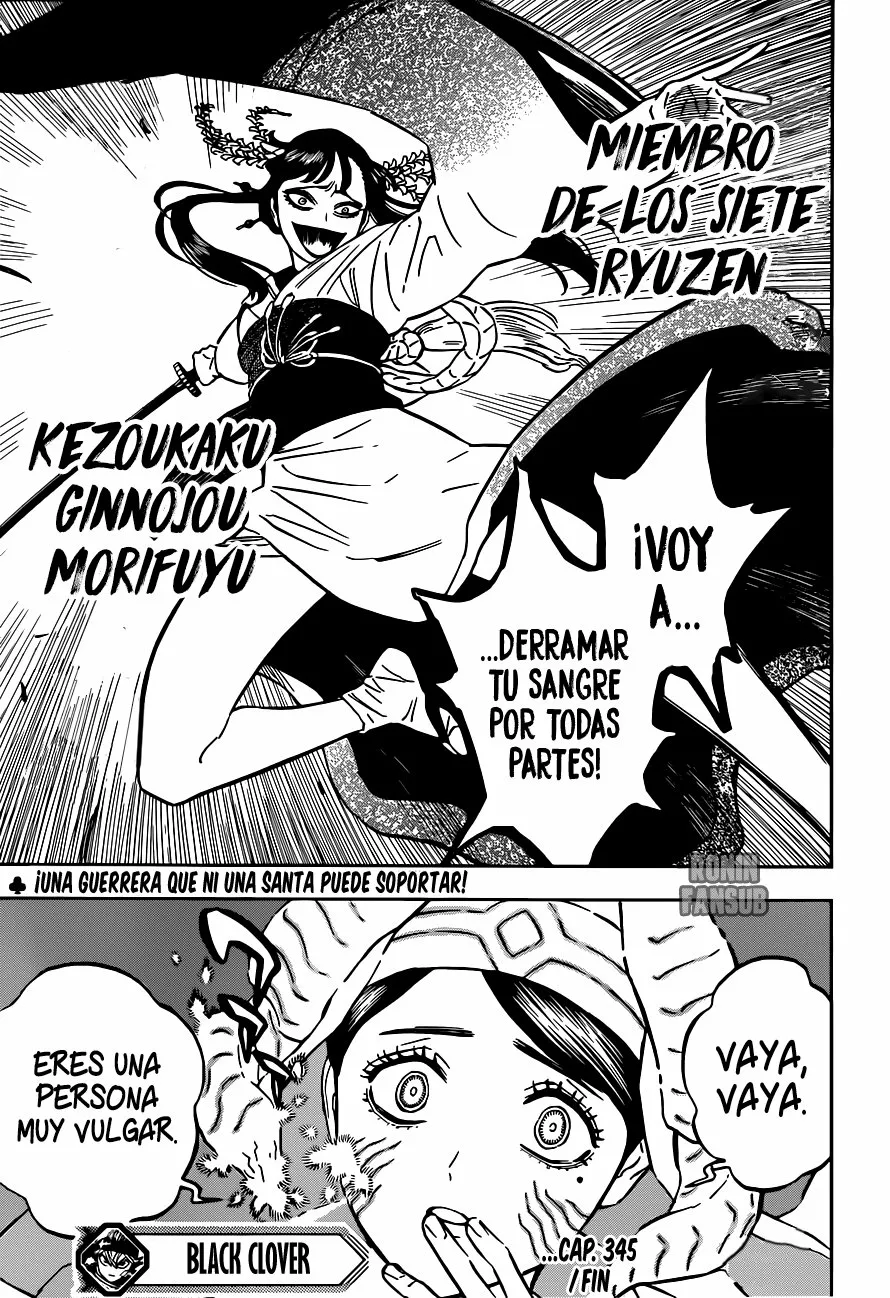 Black Clover Capítulo 345 - Page 17