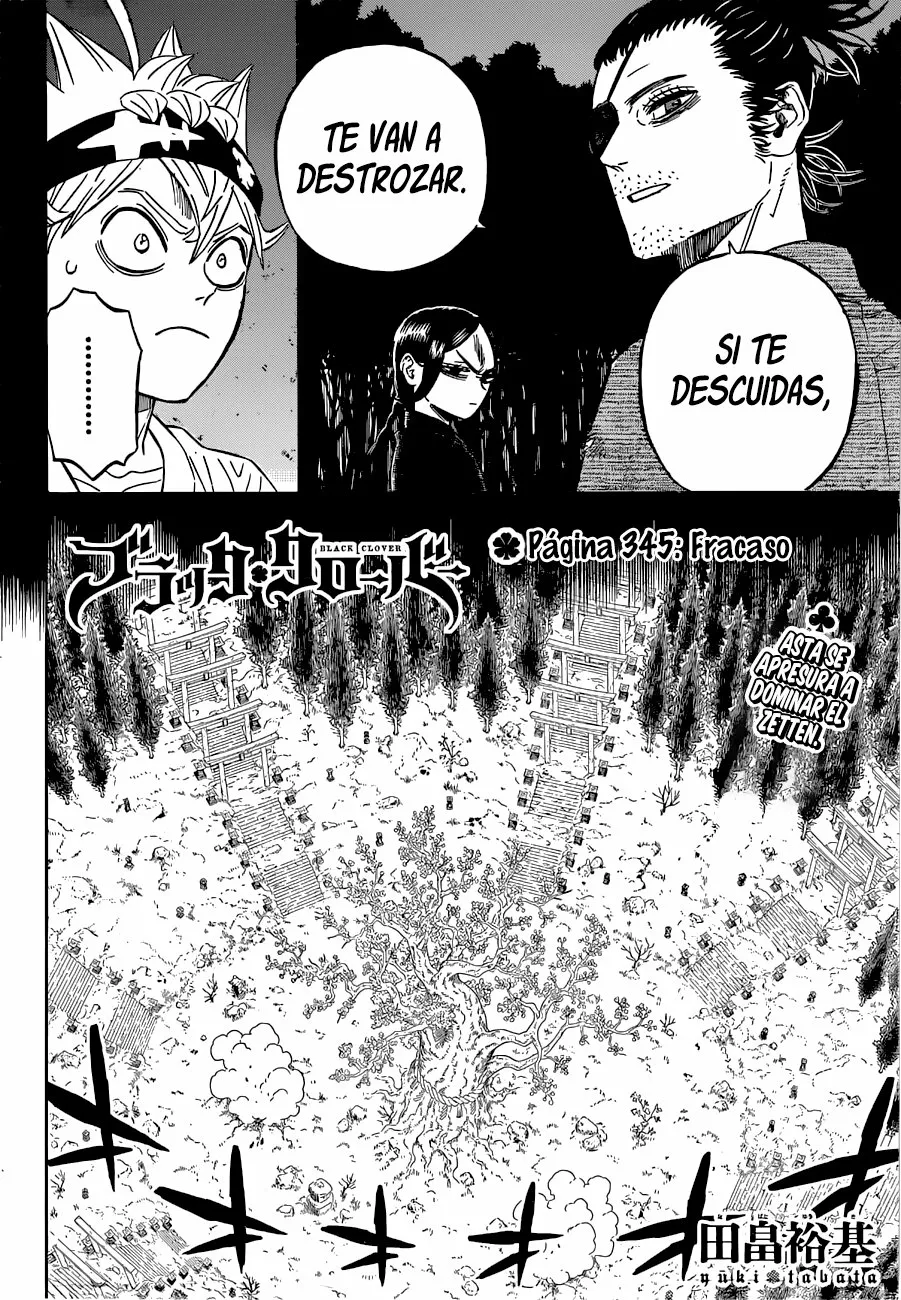 Black Clover Capítulo 345 - Page 3