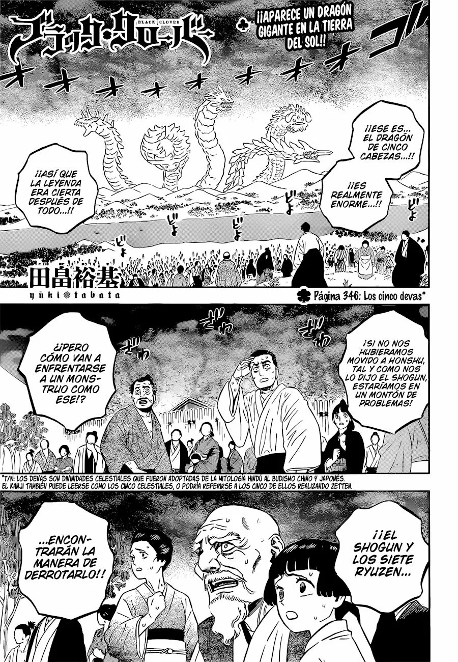 Black Clover Capítulo 346 - Page 2
