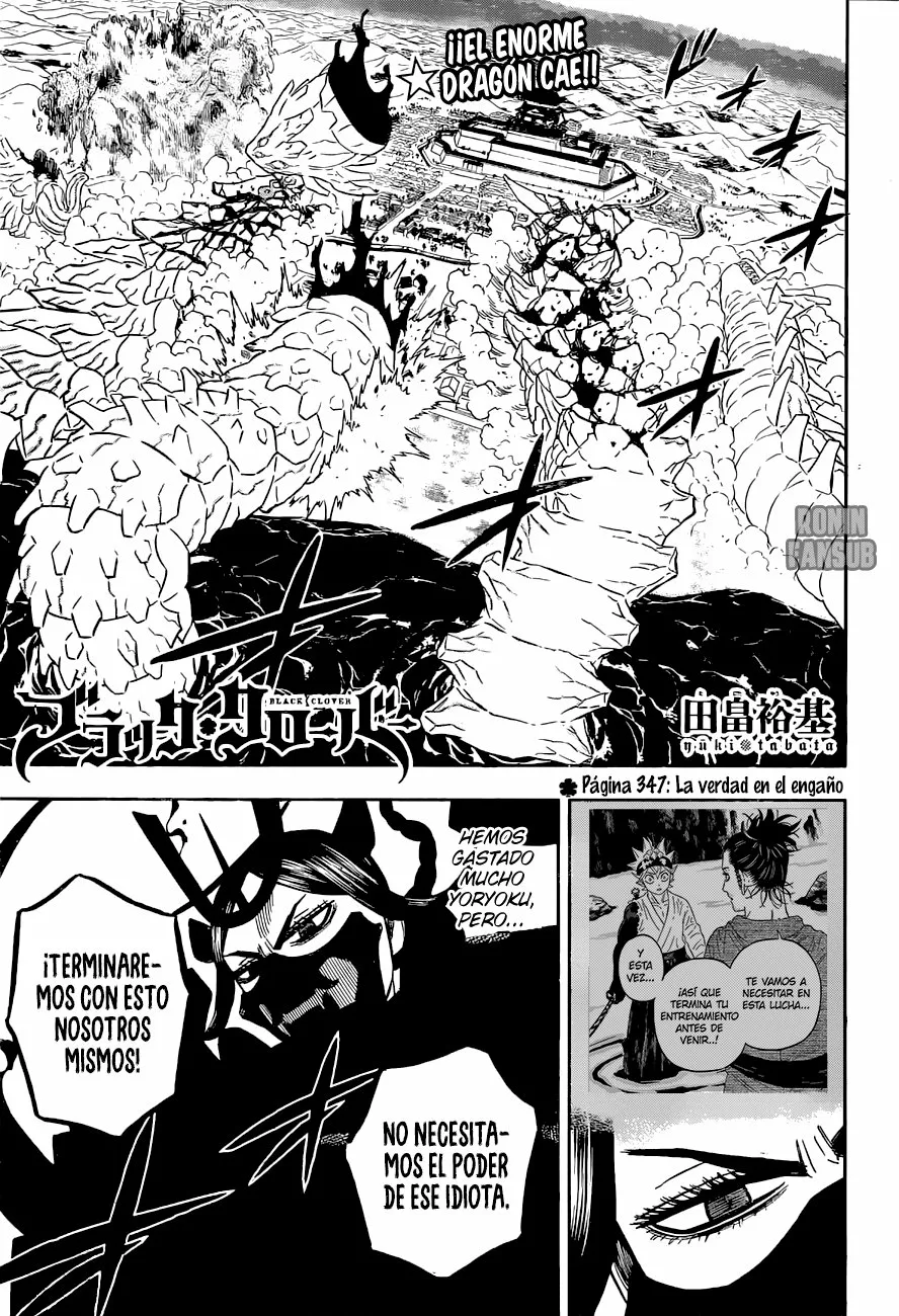 Black Clover Capítulo 347 - Page 2