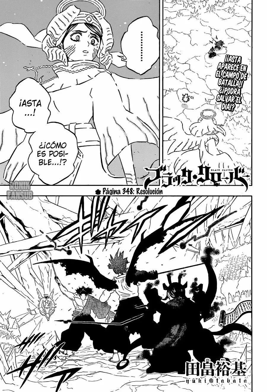 Black Clover Capítulo 348 - Page 2
