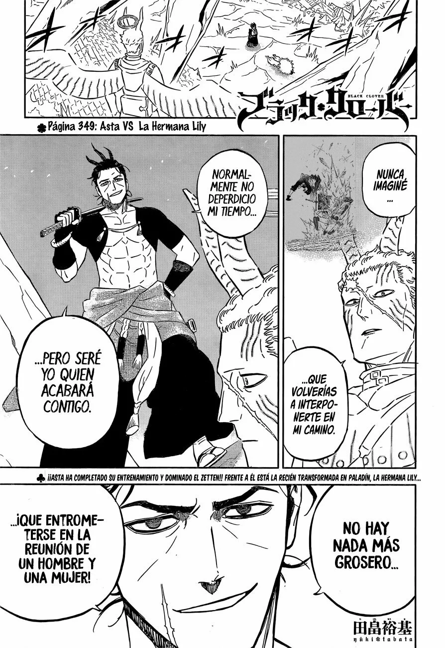 Black Clover Capítulo 349 - Page 2