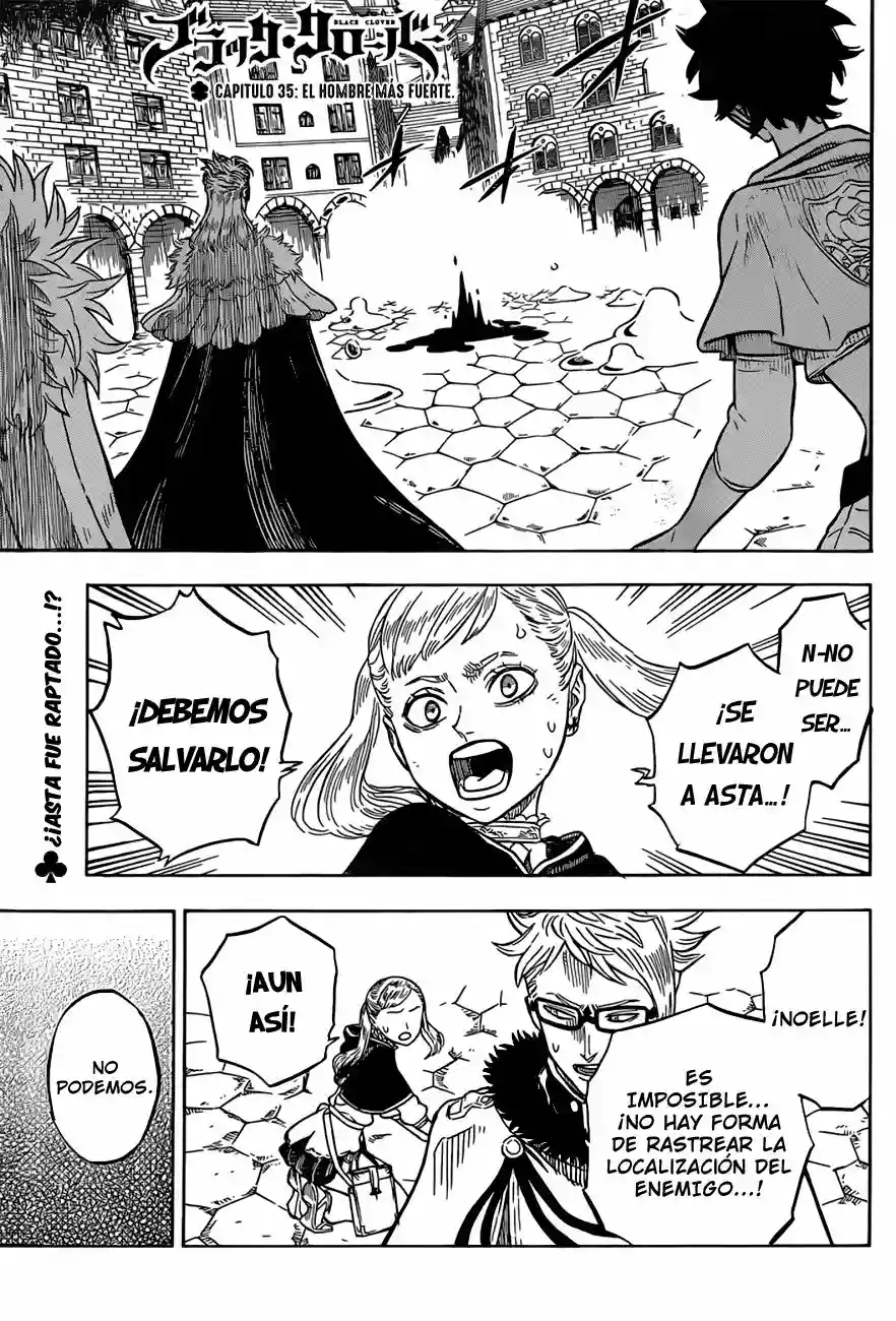Black Clover Capítulo 35 - Page 2