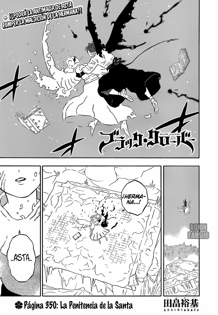 Black Clover Capítulo 350 - Page 2