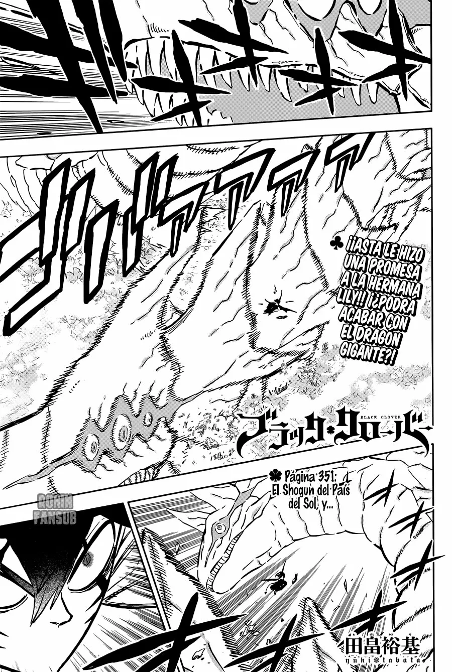 Black Clover Capítulo 351 - Page 2