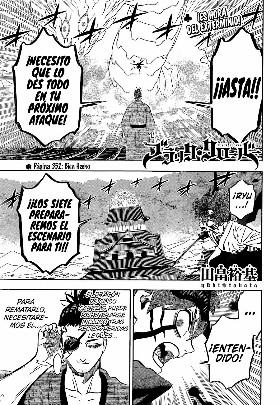 Black Clover Capítulo 352 - Page 2