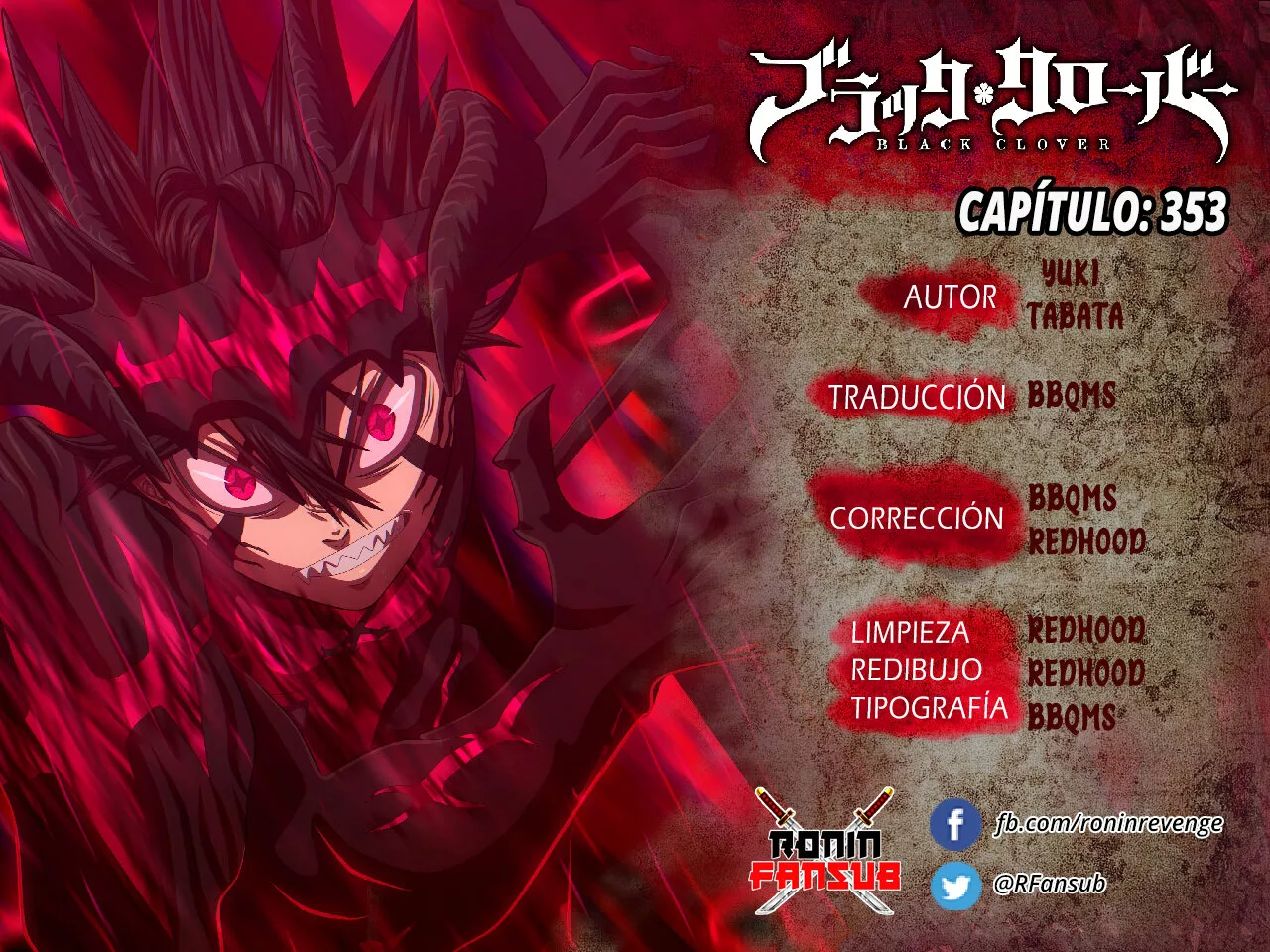 Black Clover Capítulo 353 - Page 1