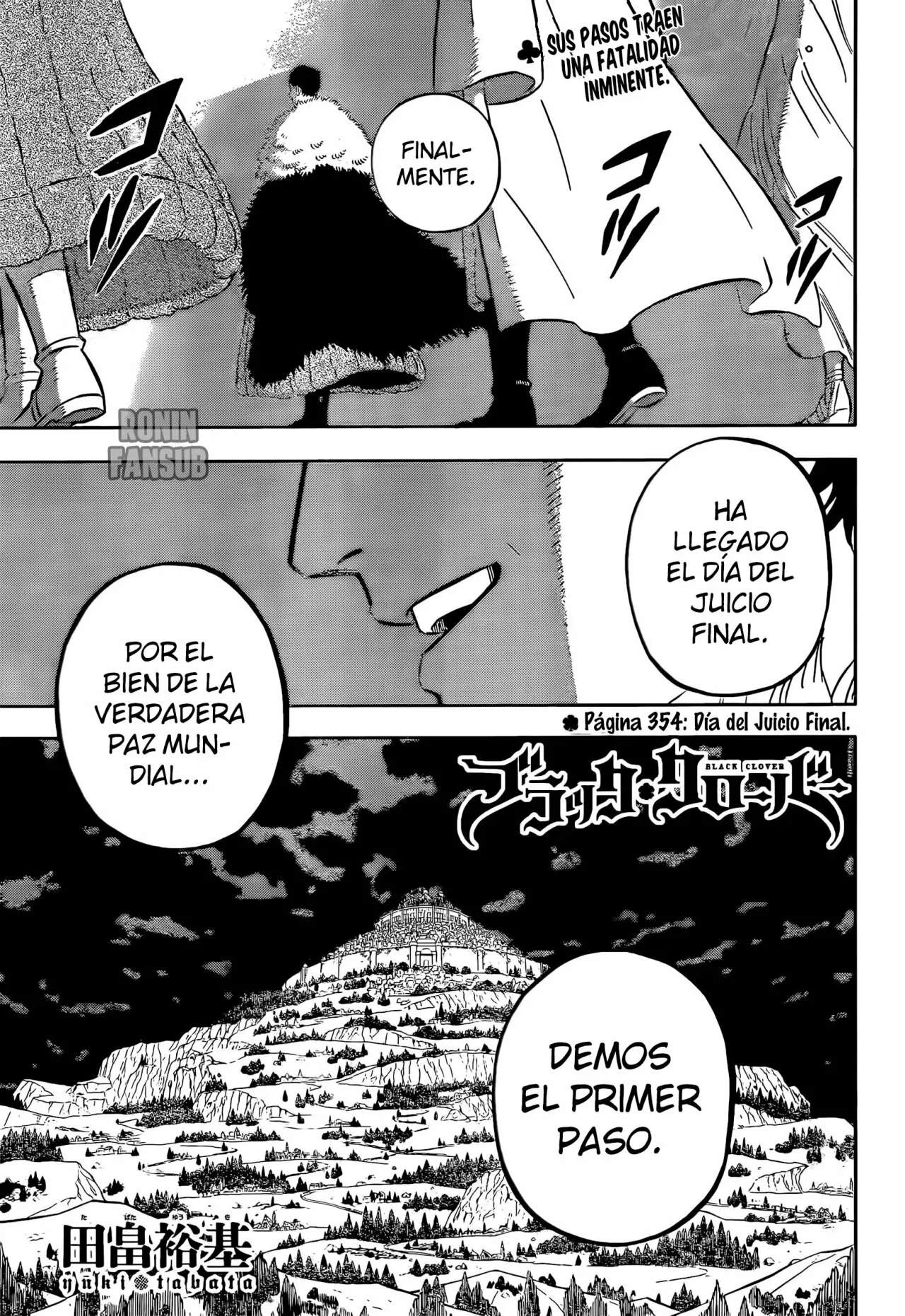 Black Clover Capítulo 354 - Page 2