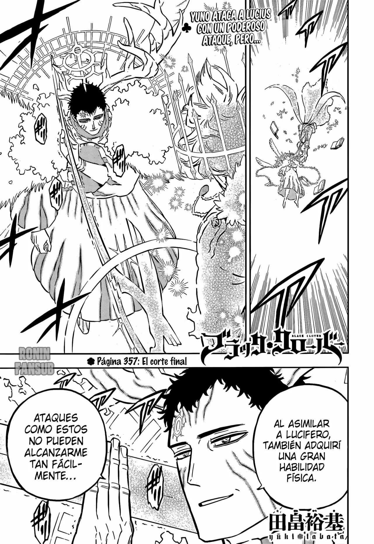Black Clover Capítulo 357 - Page 2