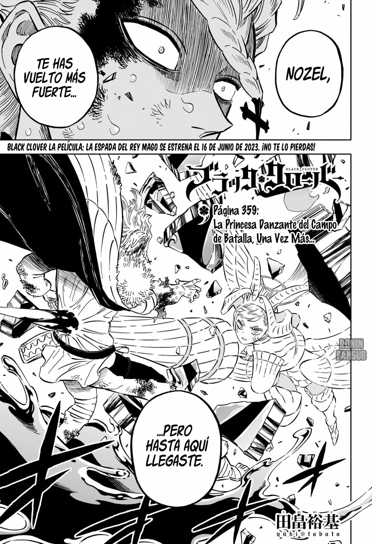 Black Clover Capítulo 359 - Page 2
