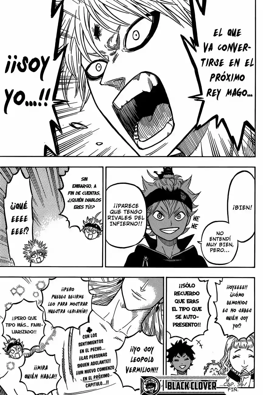 Black Clover Capítulo 36 - Page 18