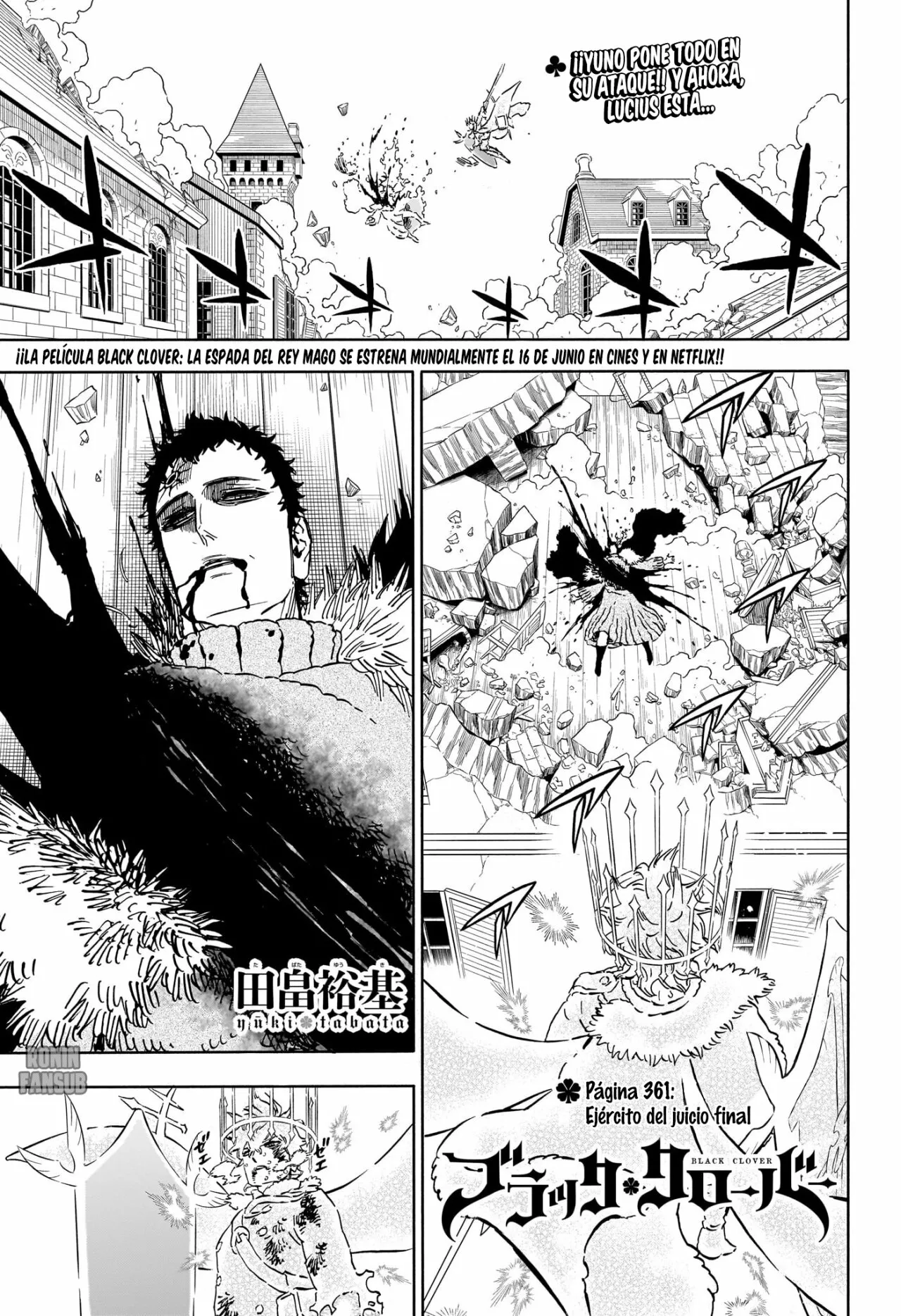 Black Clover Capítulo 361 - Page 2