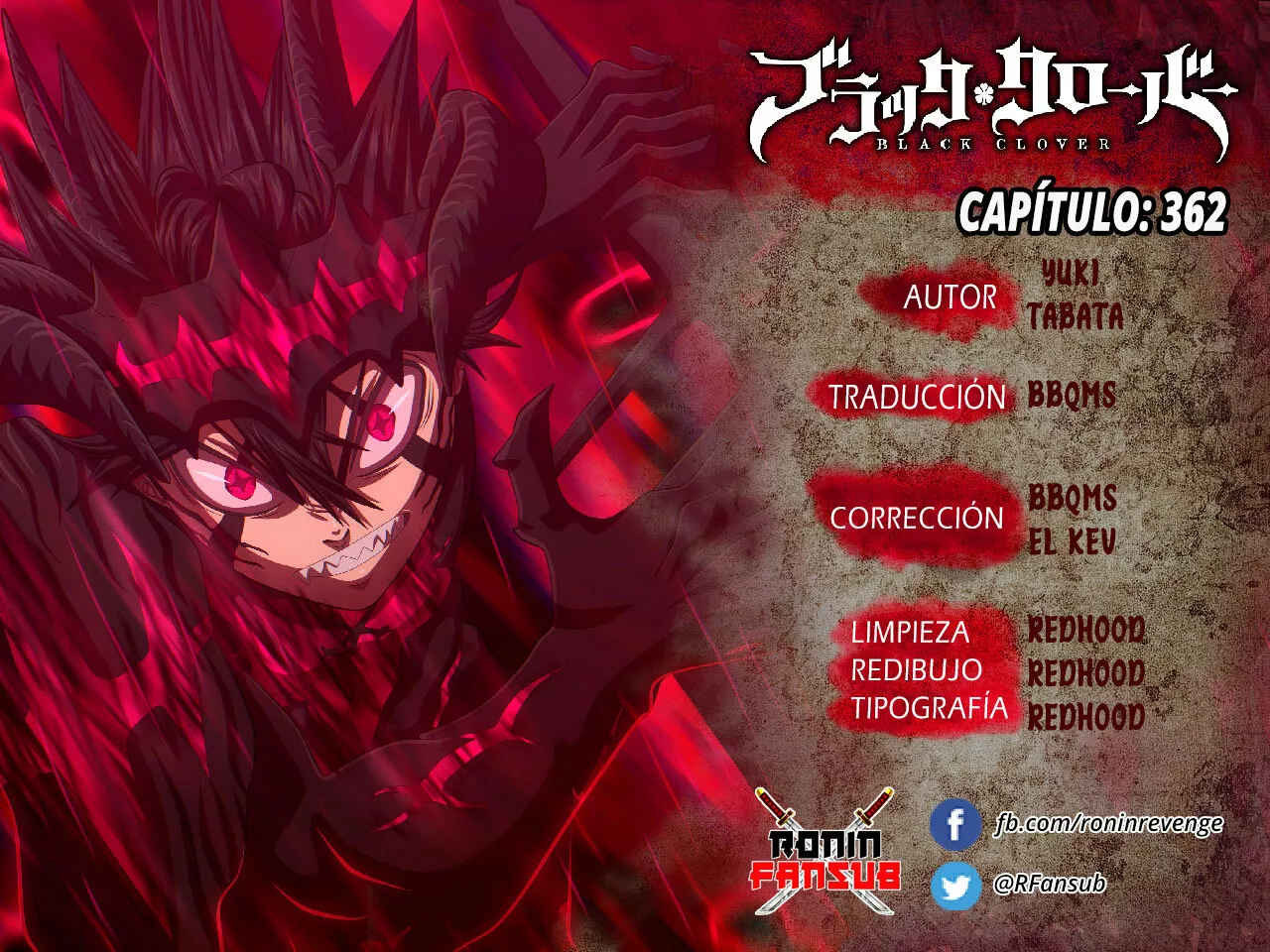 Black Clover Capítulo 362 - Page 1
