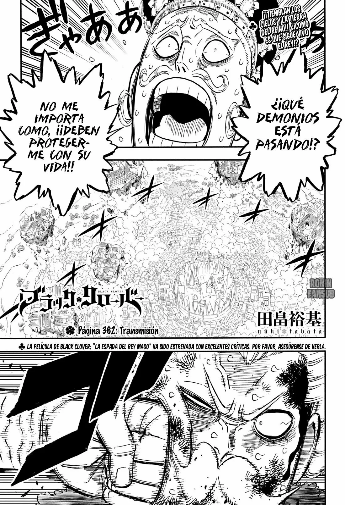 Black Clover Capítulo 362 - Page 2