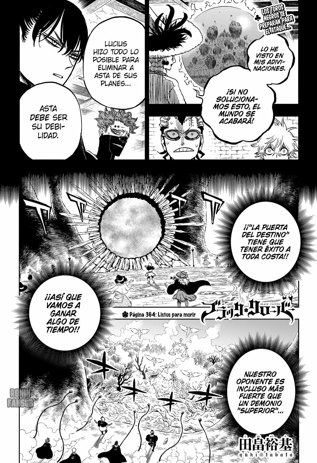 Black Clover Capítulo 364 - Page 2